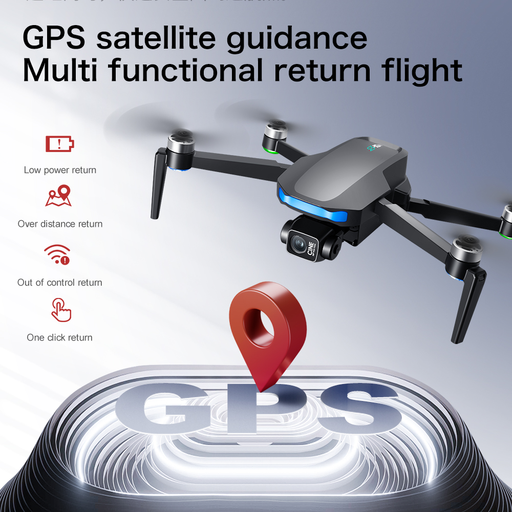 Drone GPS S-X1 MAX con stabili - Drone Gimbal 3 Axis recensione e prezzo