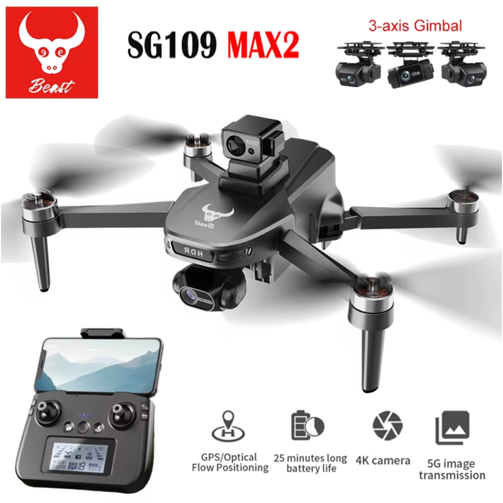 SG109 MAX2 Drone professionale - Drone Gimbal Brushless recensione e prezzo