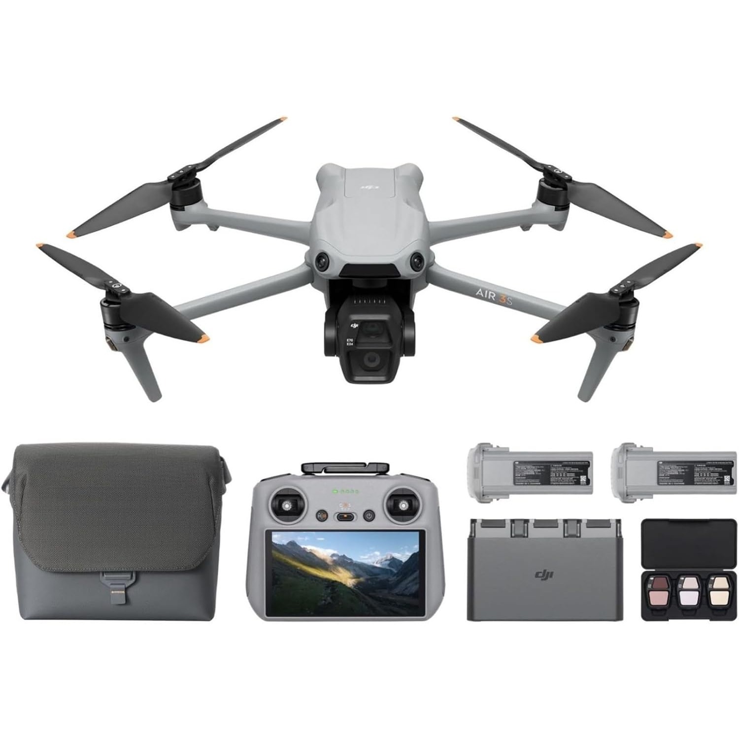 DJI Air 3S Fly More Combo (Tel - Drone Gimbal 2 Axis recensione e prezzo
